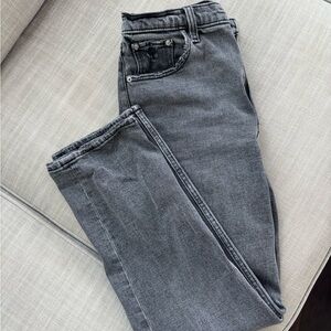 Abercrombie & Fitch Ankle Straight Ultra High Rise Jeans
